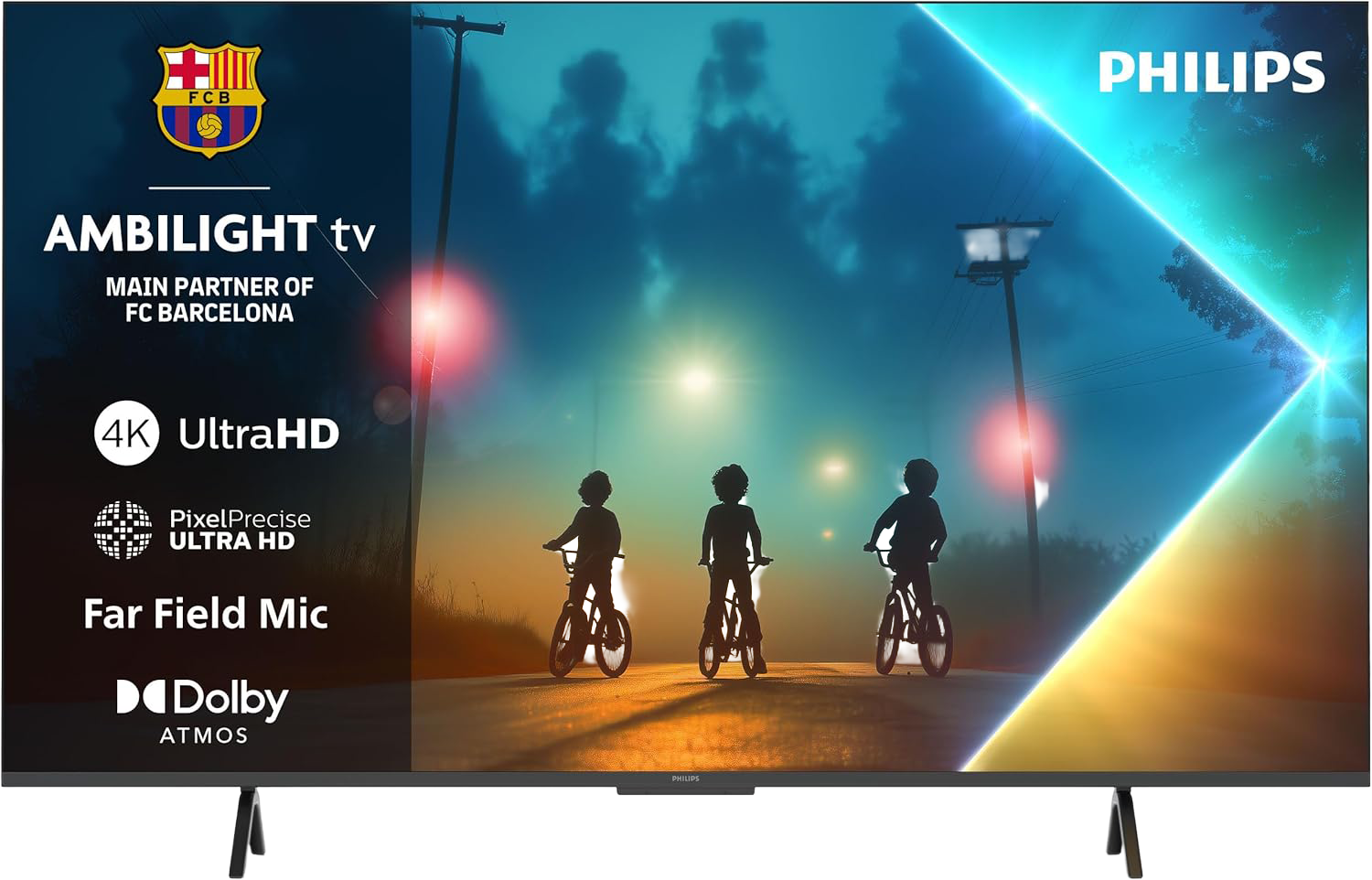 55" 4K Philips Ambilight TV